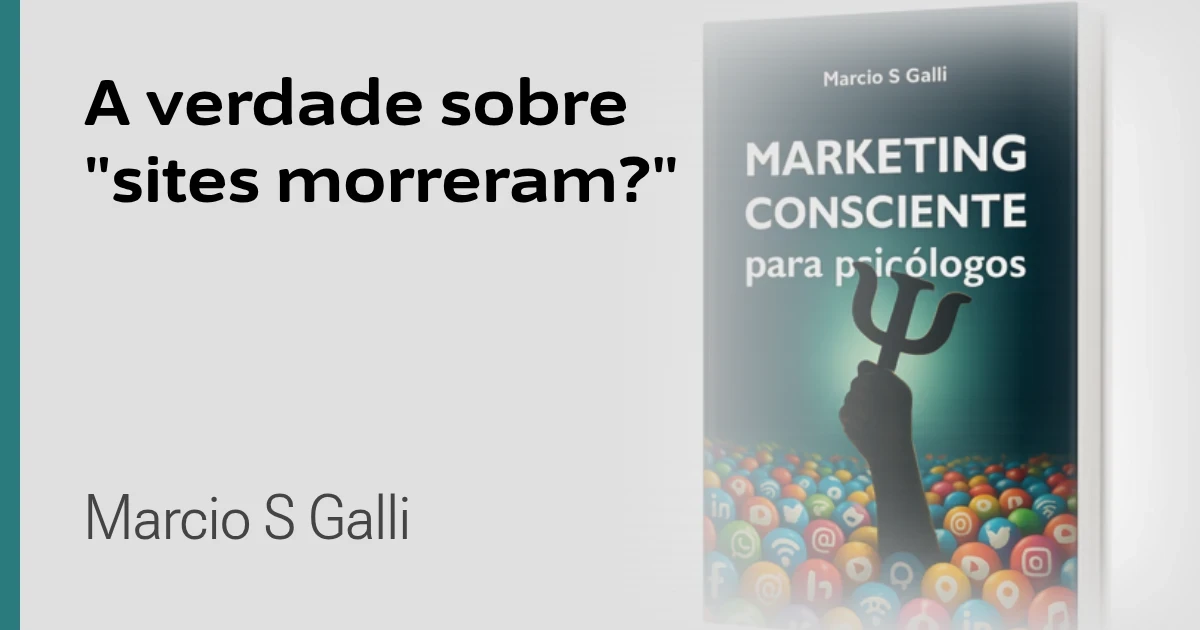 A verdade sobre "sites morreram?"