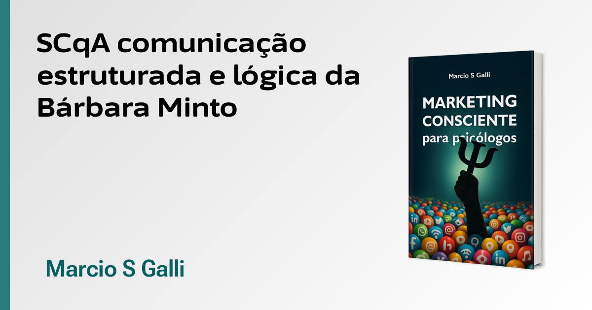 SCqA comunicação estruturada e lógica da Bárbara Minto