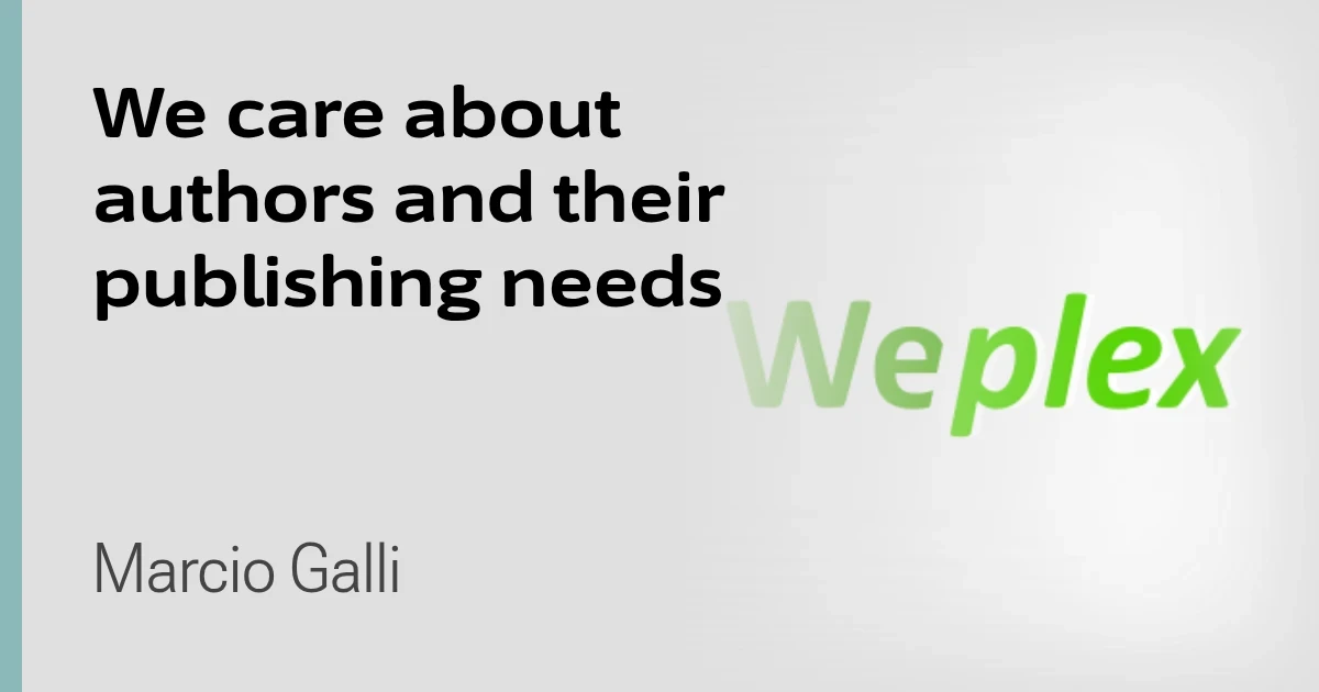 We care about authors and their publishing needs